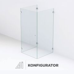 Konfigurator - VITRO U-Form-Duschkabine