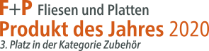 F+P Produkt des Jahres - dritter Platz