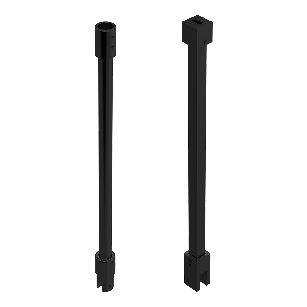 Stabilisationsstange Glas-Decke