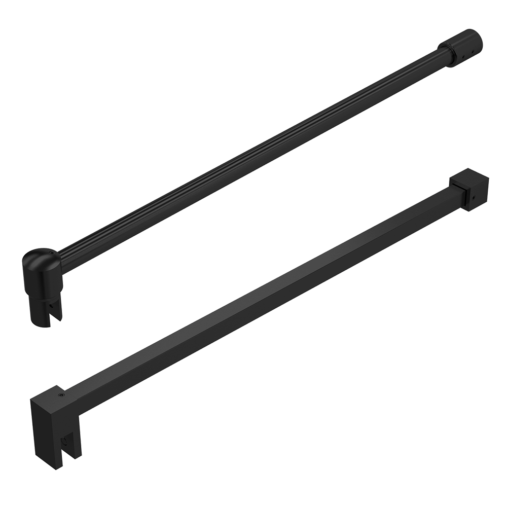 Stabilisationsstange Glas-Wand